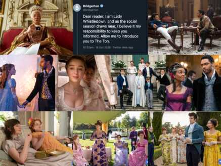 Photos from the Netflix series The Bridgertons