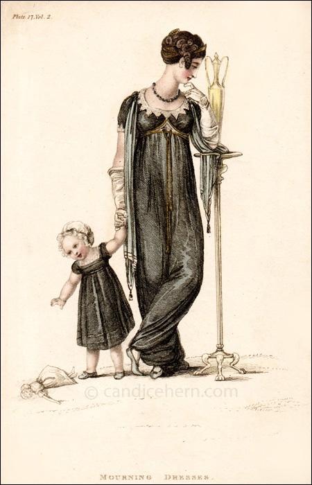 Mourning dress in Jane Austen’s time: A guest post by Candice Hern
