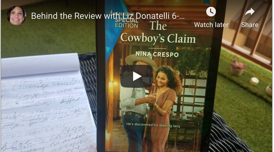 Behind the Review – a vlog by Liz Donatelli