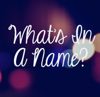 WHAT’S IN A NAME?: A guest post by Alexandra Y. Caluen